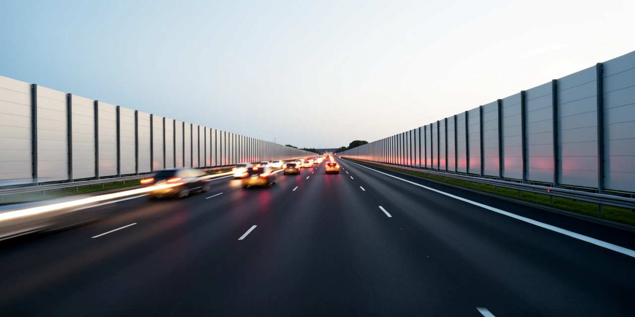 Modern European highway infrastructure