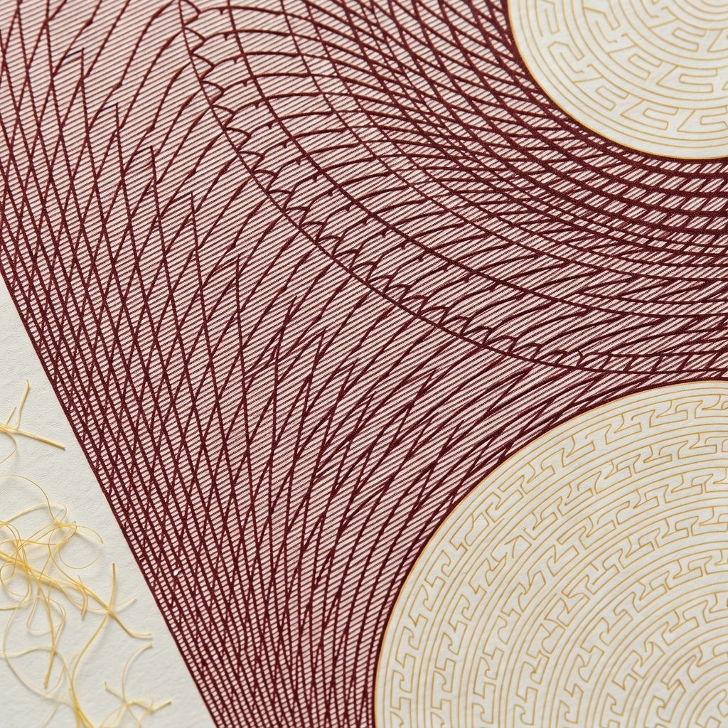 Security document texture